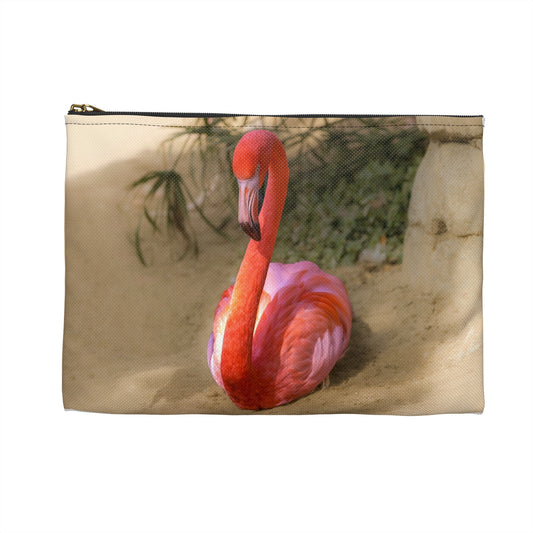 Flamingo Accessory Pouch