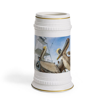 Pelican Beer Stein Mug