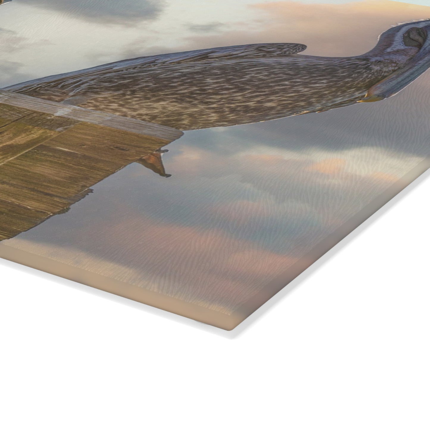 Pelican Glass Cutting Board