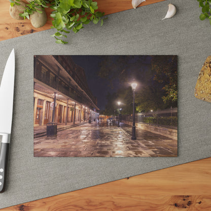 New Orleans Glass Cutting Board