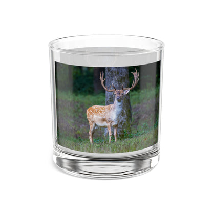 Fallow Deer Rocks Glass, 10oz