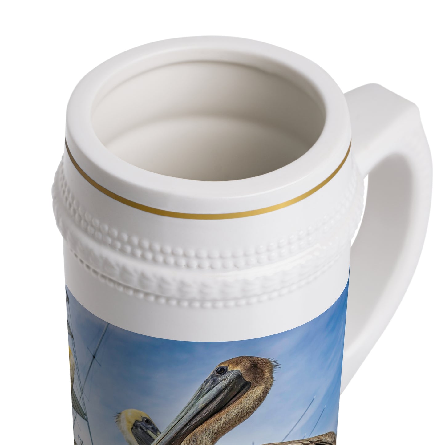 Pelican Beer Stein Mug