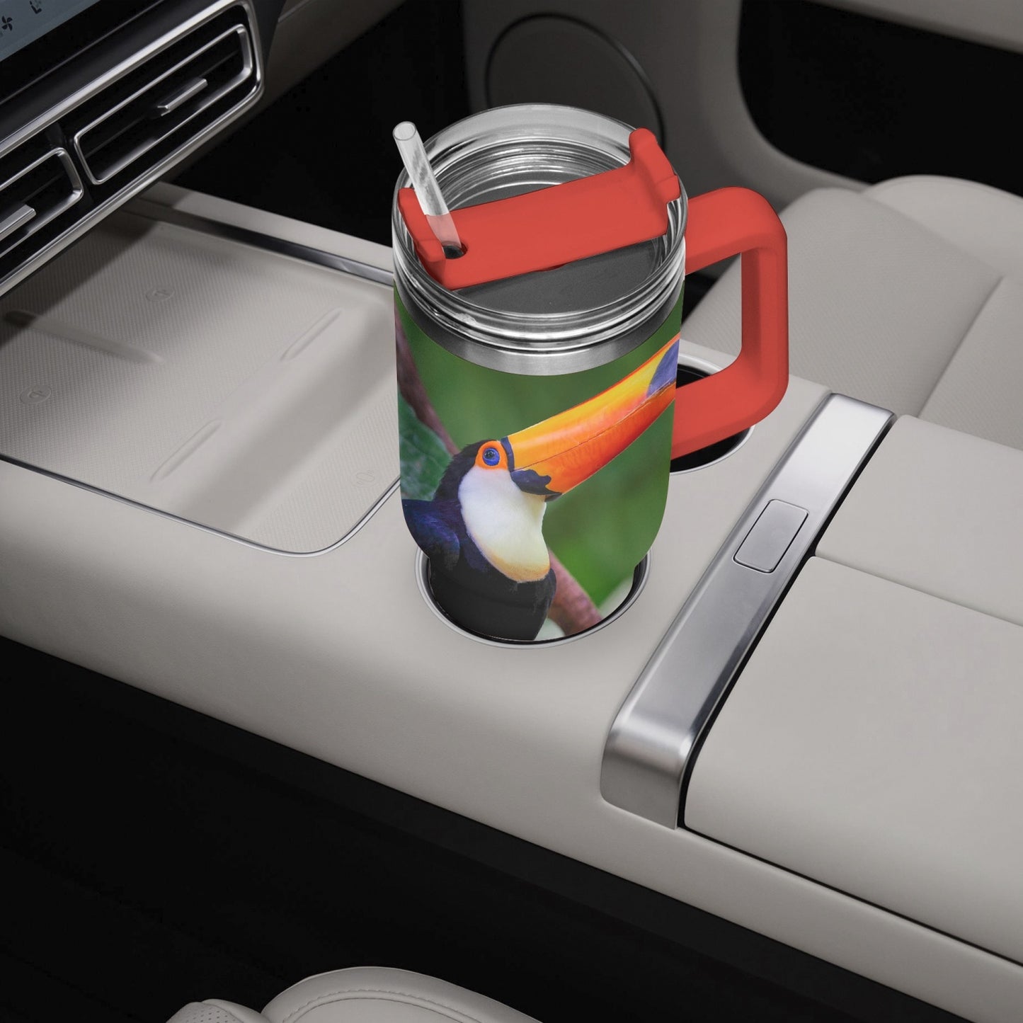 Tucan 40oz Car Tumbler Cup