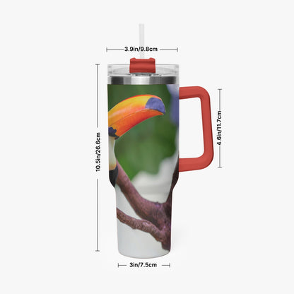 Tucan 40oz Car Tumbler Cup