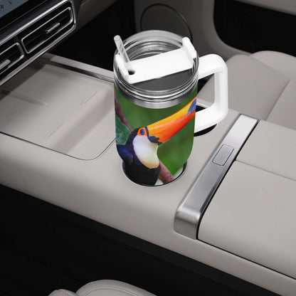 Tucan 40oz Car Tumbler Cup