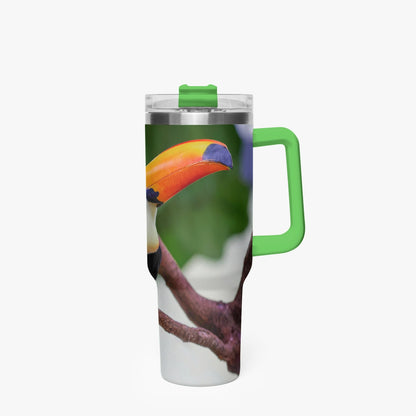 Tucan 40oz Car Tumbler Cup