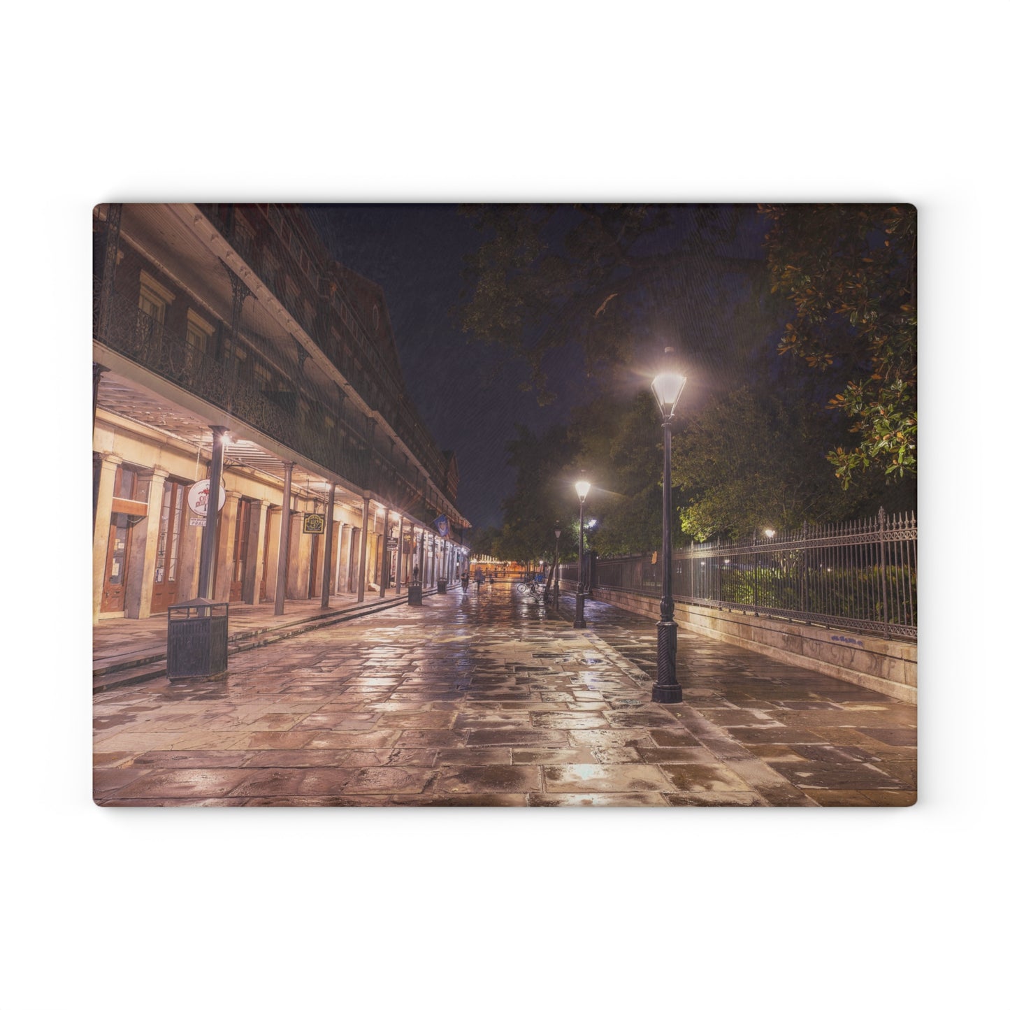 New Orleans Glass Cutting Board