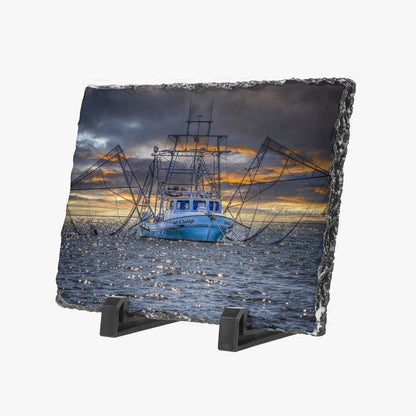 Shrimp Boat Rectangular Photo Slate