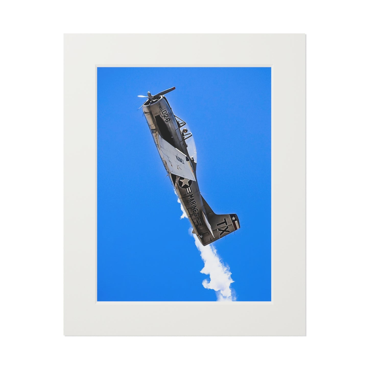 Airshow Fine Art Prints (Passepartout Paper Frame)