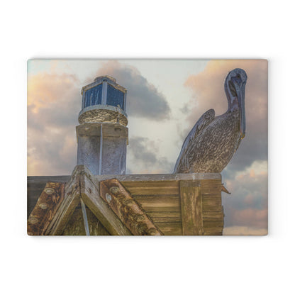 Pelican Glass Cutting Board