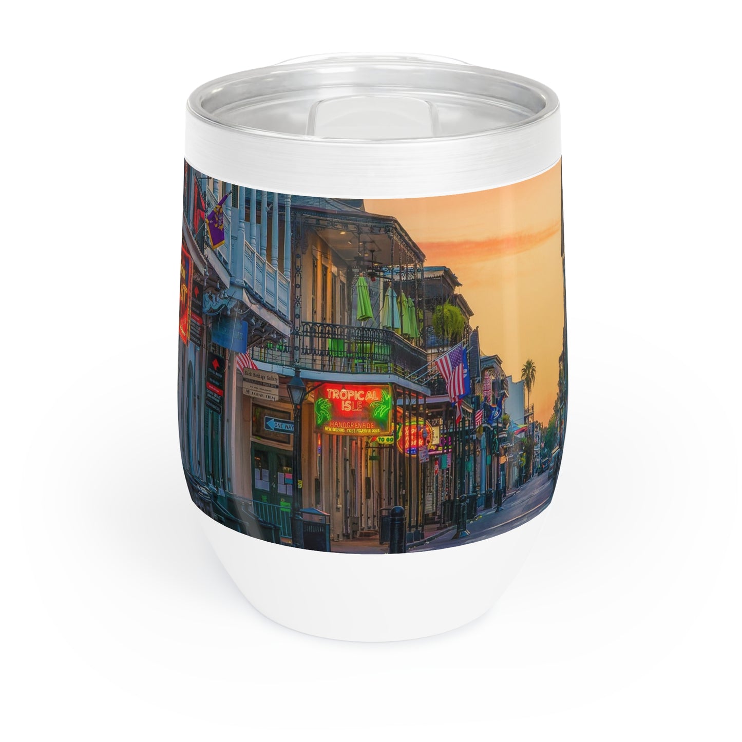 French Quarter Chill Wine Tumbler