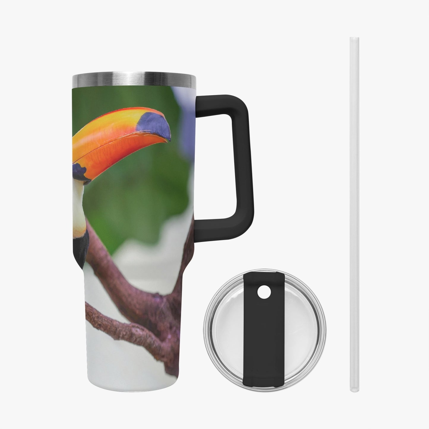 Tucan 40oz Car Tumbler Cup