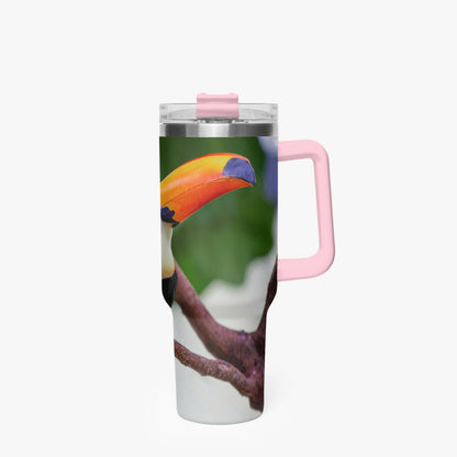 Tucan 40oz Car Tumbler Cup