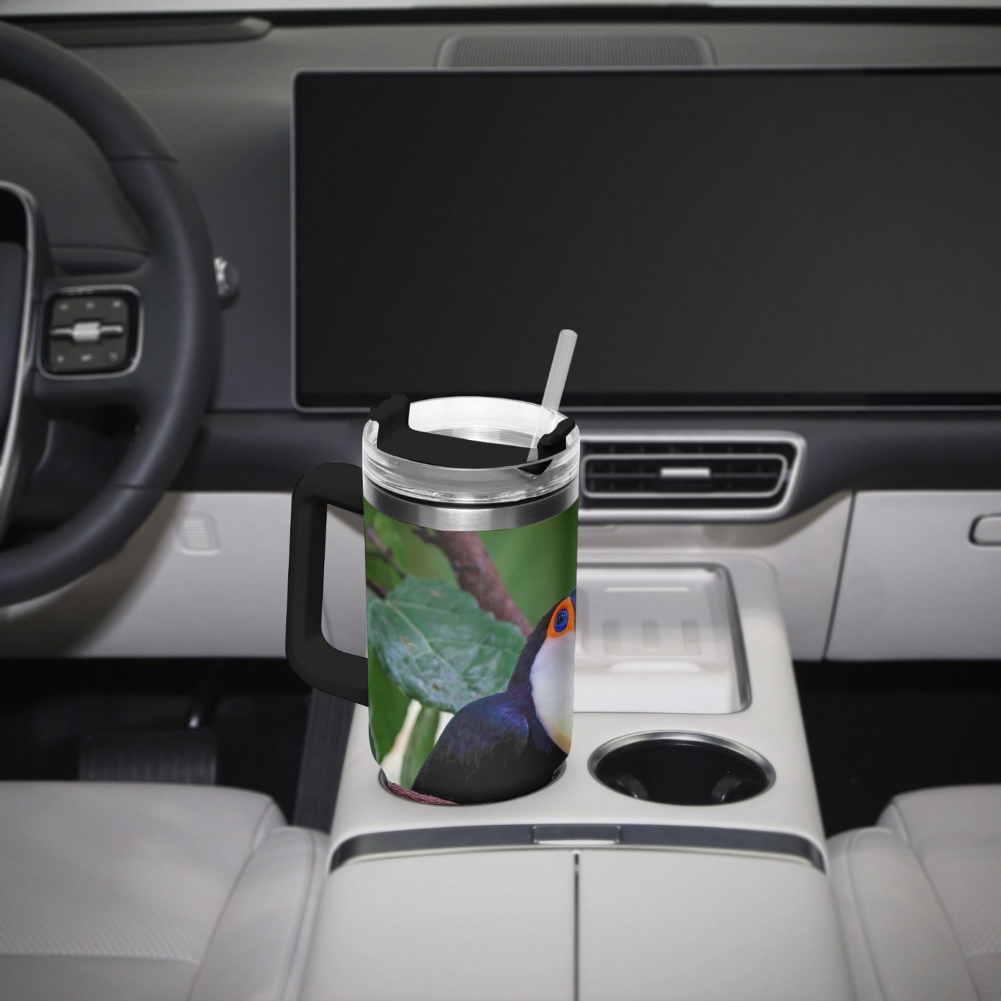 Tucan 40oz Car Tumbler Cup