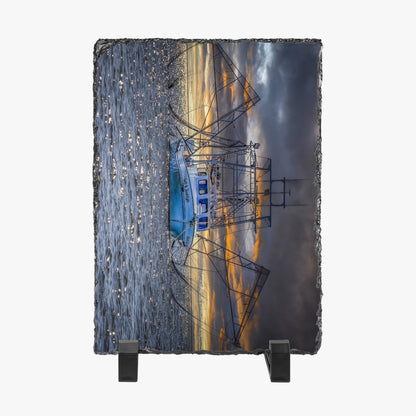 Shrimp Boat Rectangular Photo Slate