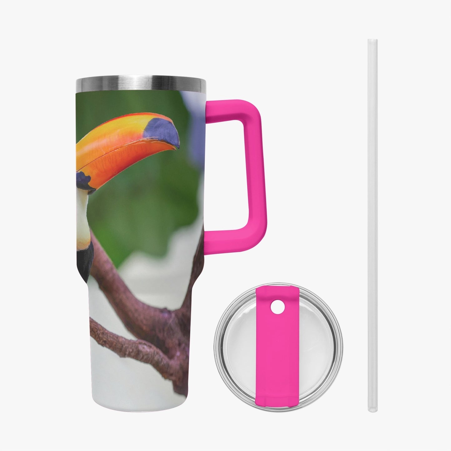 Tucan 40oz Car Tumbler Cup