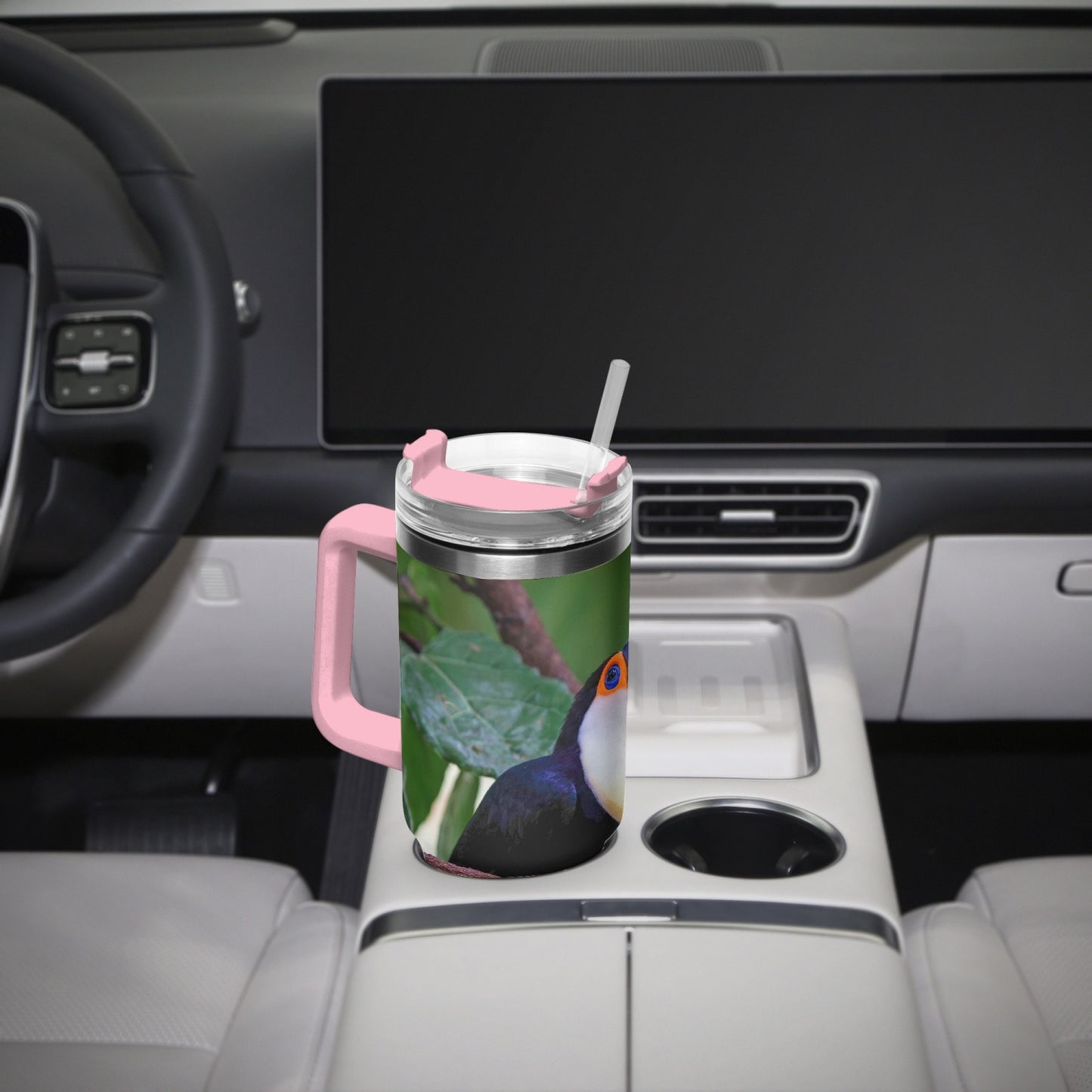 Tucan 40oz Car Tumbler Cup