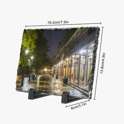 French Quarter Rectangular Photo Slate