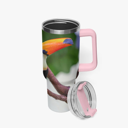 Tucan 40oz Car Tumbler Cup