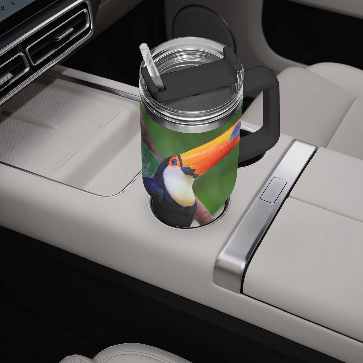 Tucan 40oz Car Tumbler Cup